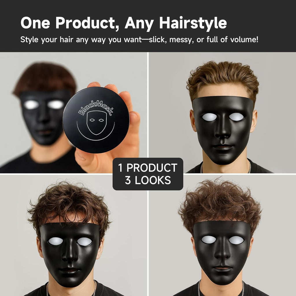 Hair Clay for Men (3.52 Oz) Matte Finish with Strong Hold, Hair Styling Clay, Adds Texture & Volume