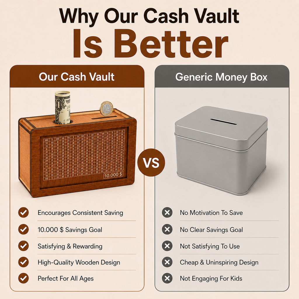 SaveVault™ - Save It. Lock It. Smash It.