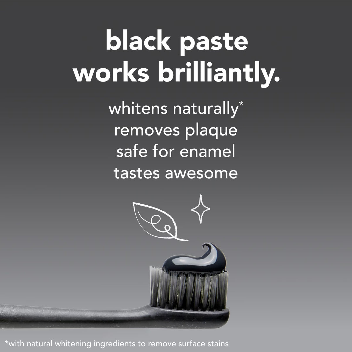 Epic Whitening Charcoal Fluoride Free Toothpaste, Fresh Mint, 4.0 Oz Tube