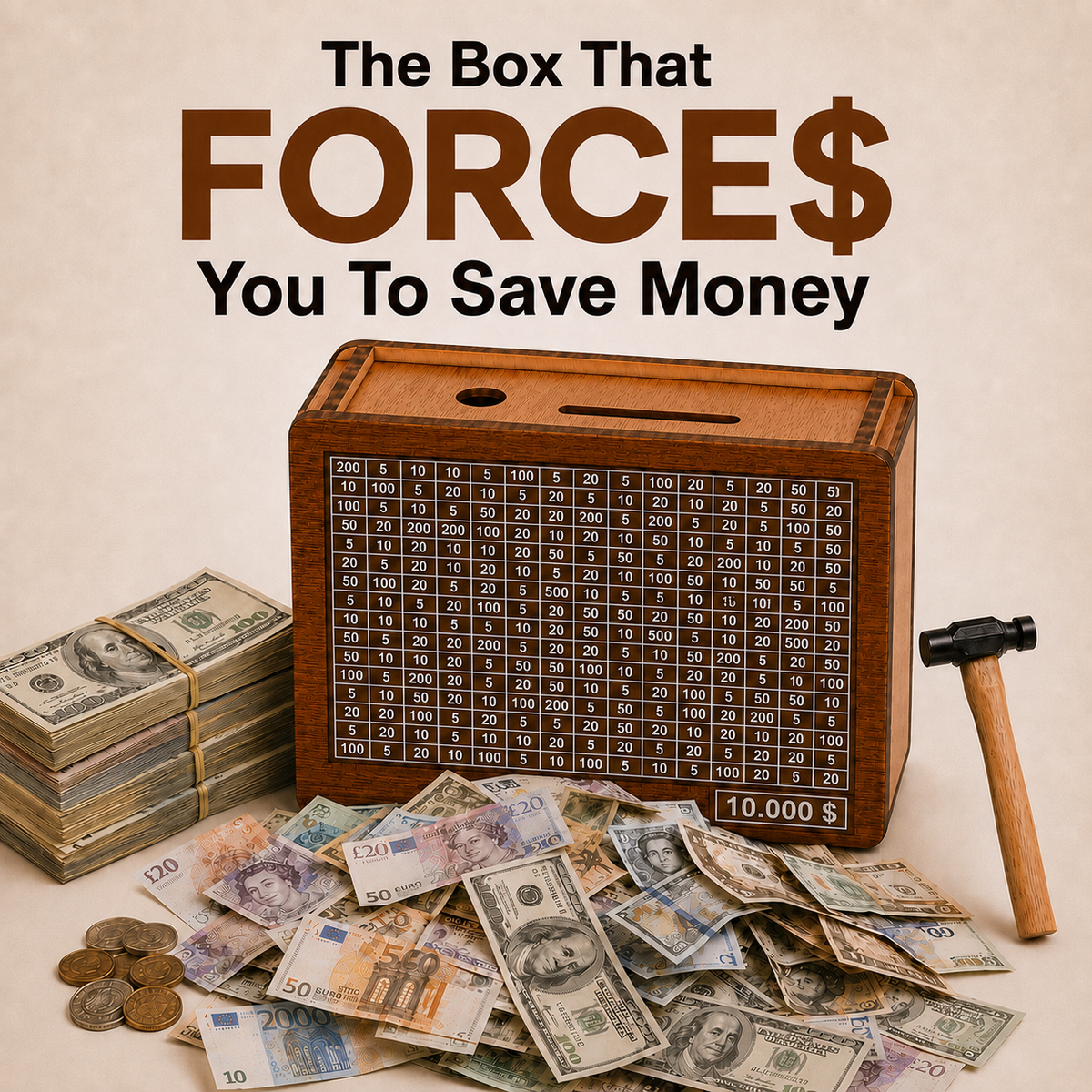 SaveVault™ - Save It. Lock It. Smash It.